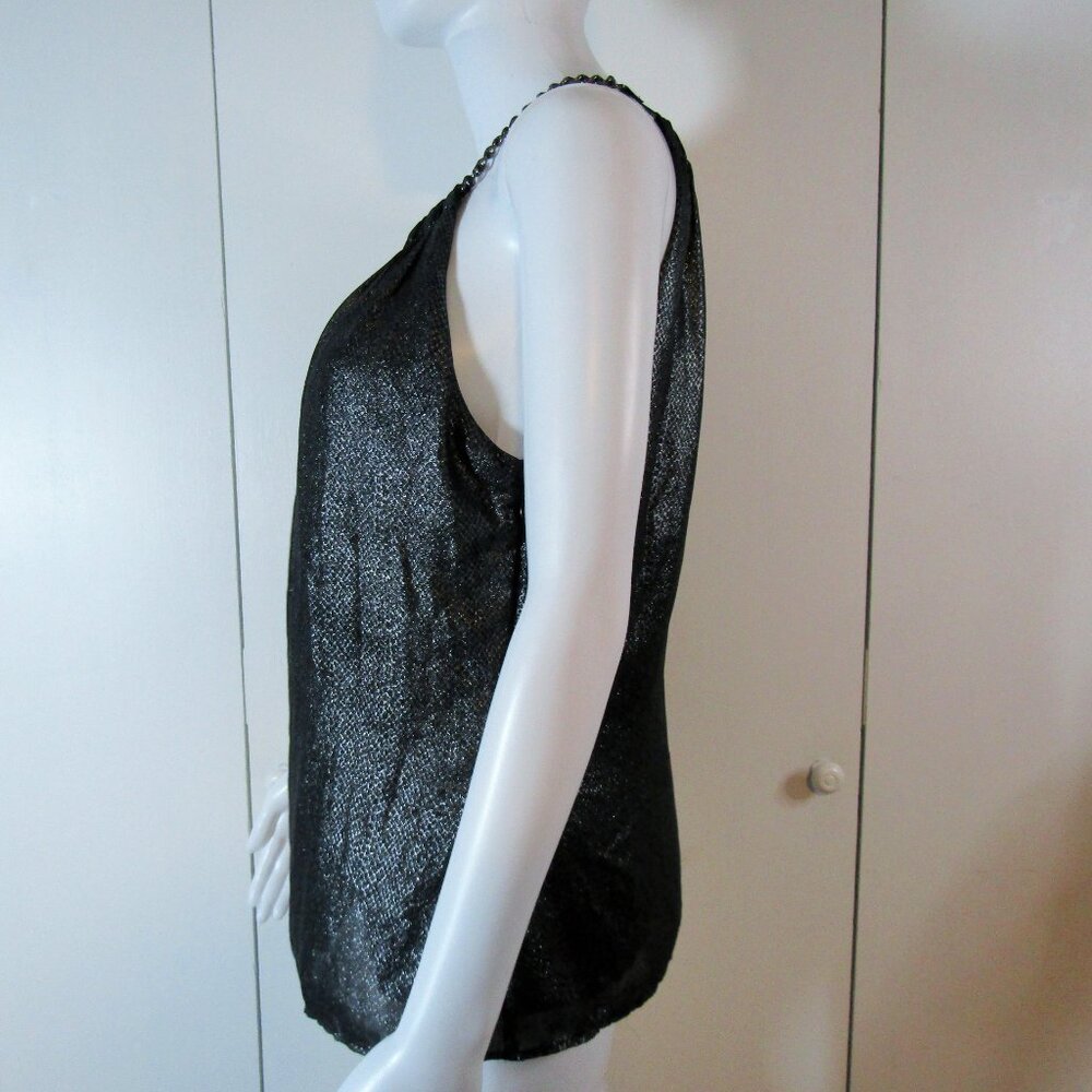 Cache Chain Link Strap Metallic Top - image 4